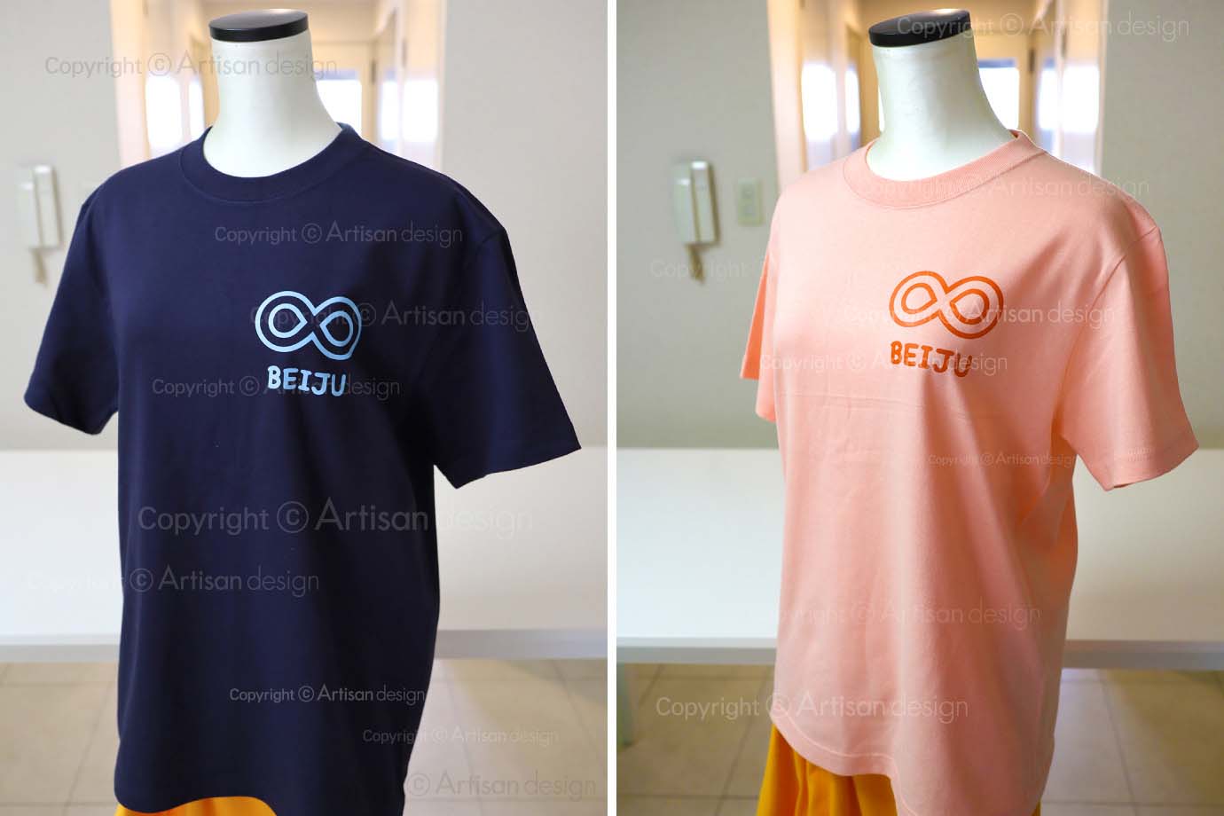 BEIJU 様｜Tシャツ（個人）デザイントレース+プリント